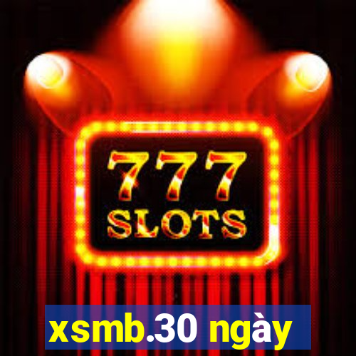 xsmb.30 ngày