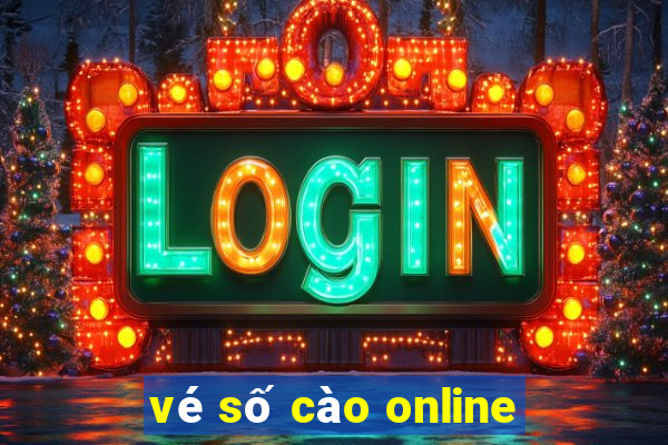 vé số cào online