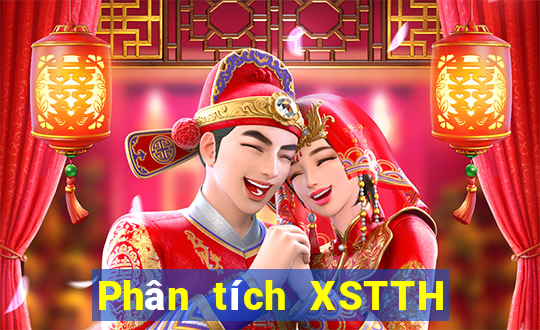 Phân tích XSTTH Thứ 2