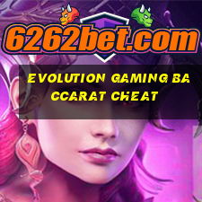 evolution gaming baccarat cheat