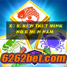 xổ số kiến thiết minh ngọc miền nam