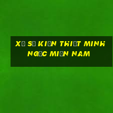 xổ số kiến thiết minh ngọc miền nam