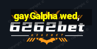 gayGalpha wed,