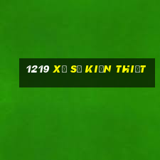 1219 Xổ số kiến thiết