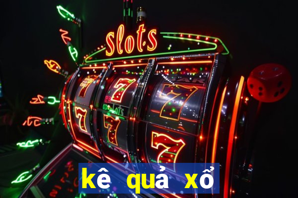 kê quả xổ số miền bắc