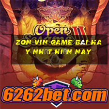 Zon Vin Game Bài Hay Nhất Hiện Nay