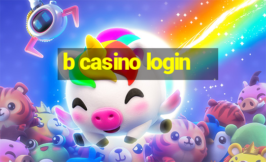 b casino login