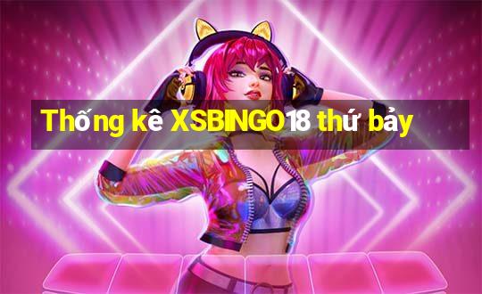 Thống kê XSBINGO18 thứ bảy