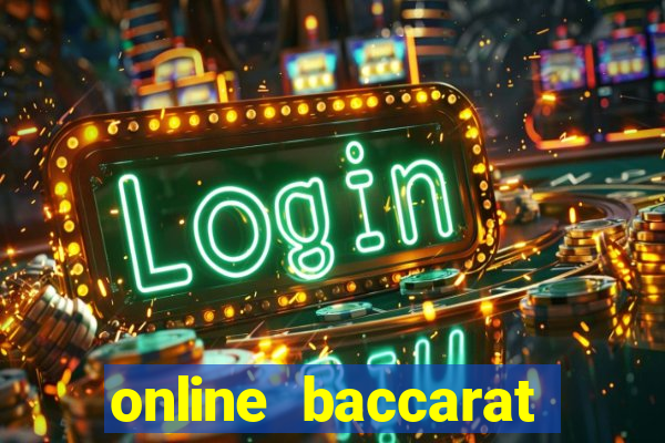 online baccarat real dealer