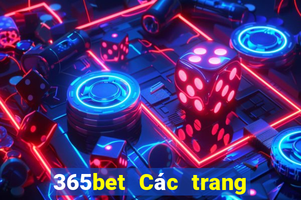 365bet Các trang web mới nhất