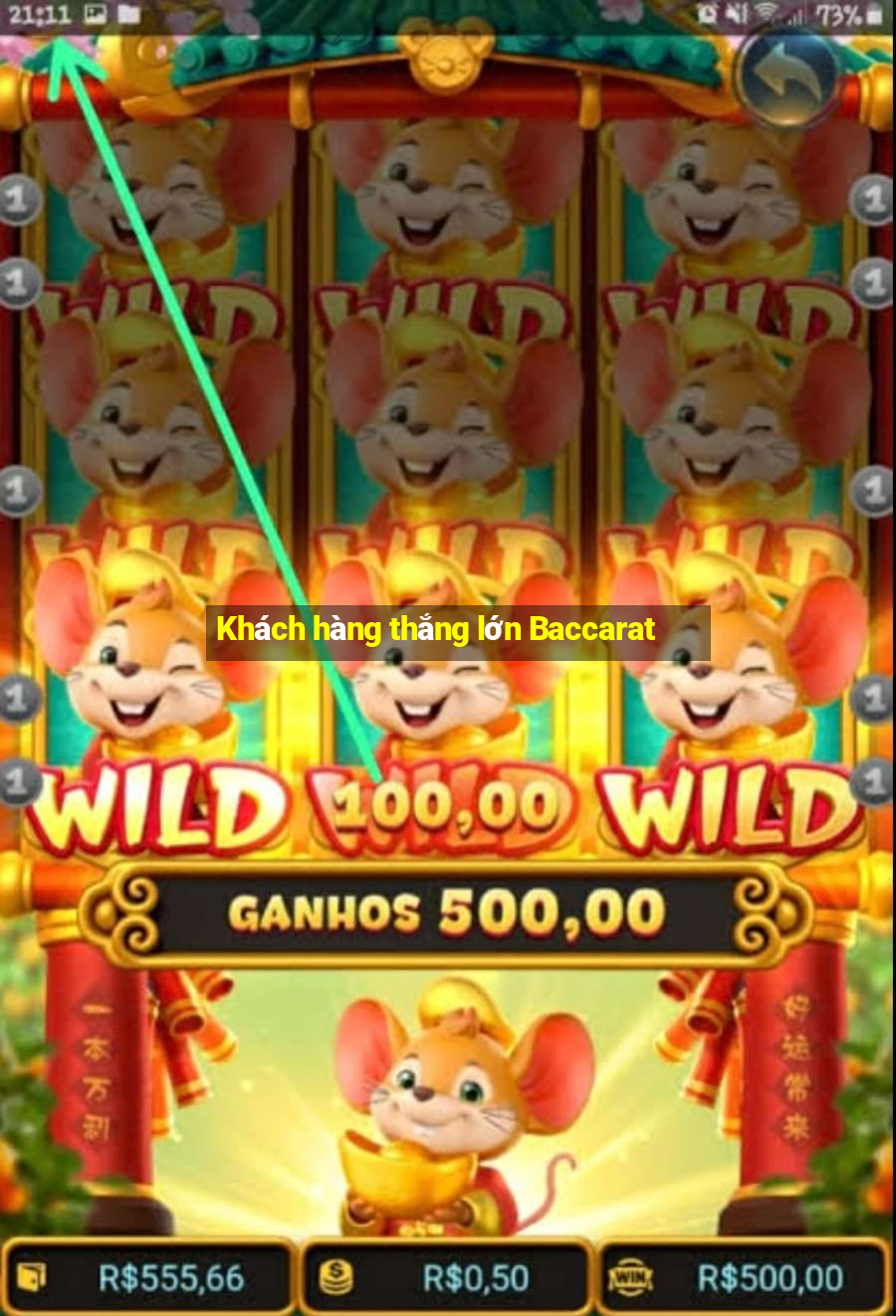 Khách hàng thắng lớn Baccarat