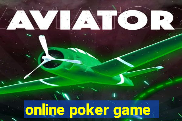 online poker game