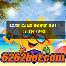 123B Club Game Bài Đổi Thưởng