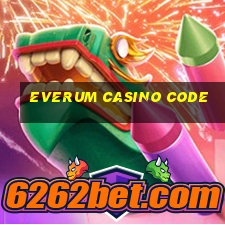 everum casino code