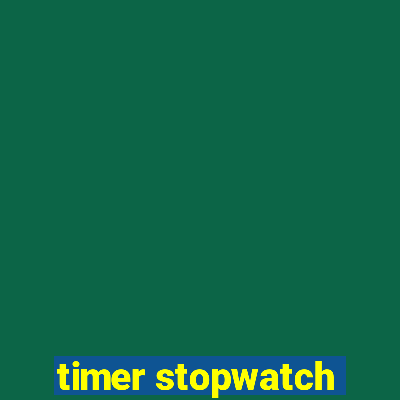 timer stopwatch