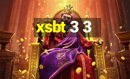 xsbt 3 3