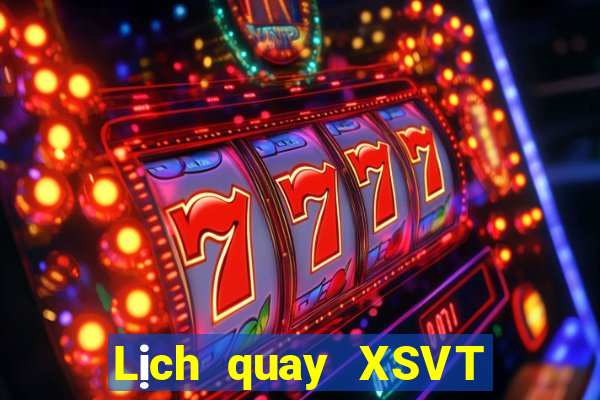 Lịch quay XSVT ngày 1