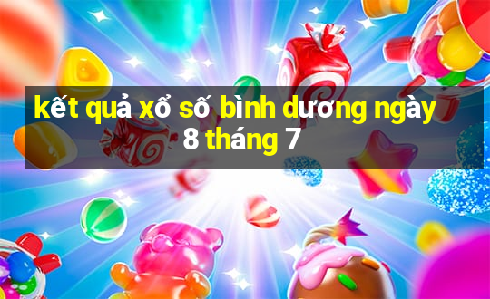 kết quả xổ số bình dương ngày 8 tháng 7