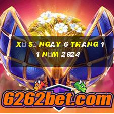 xổ số ngày 6 tháng 11 năm 2024