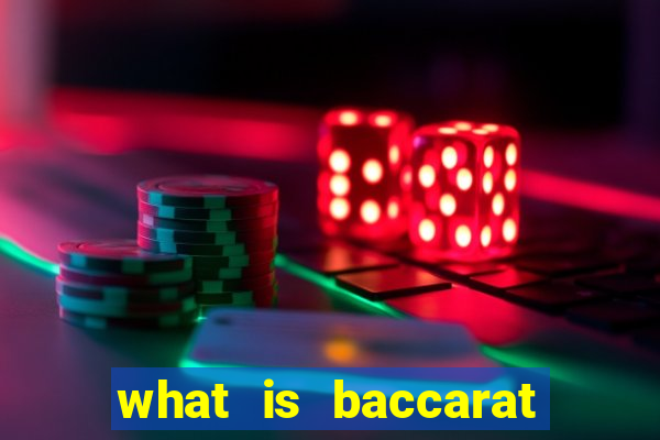 what is baccarat casino game