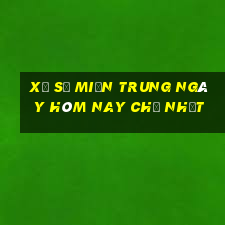 xổ số miền trung ngày hôm nay chủ nhật