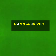 hàng hiệu việt