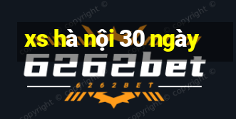 xs hà nội 30 ngày