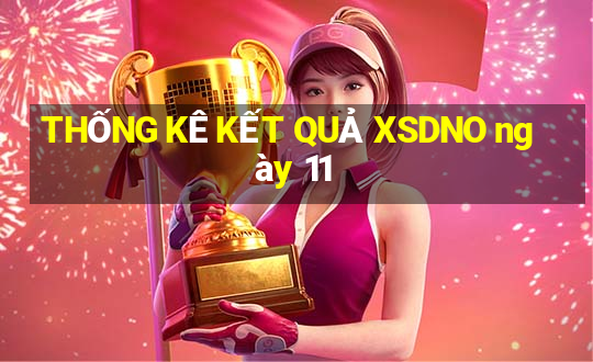 THỐNG KÊ KẾT QUẢ XSDNO ngày 11