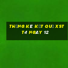 THỐNG KÊ KẾT QUẢ XSTT4 ngày 12