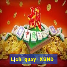 Lịch quay XSND ngày 31