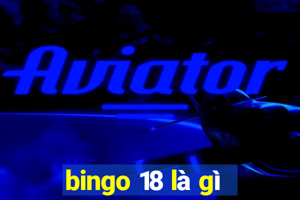 bingo 18 là gì