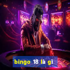 bingo 18 là gì