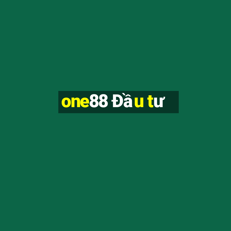 one88 Đầu tư