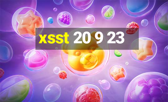 xsst 20 9 23