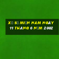 xổ số miền nam ngày 11 tháng 6 năm 2002