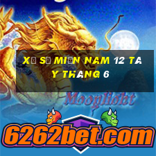 xổ số miền nam 12 tây tháng 6