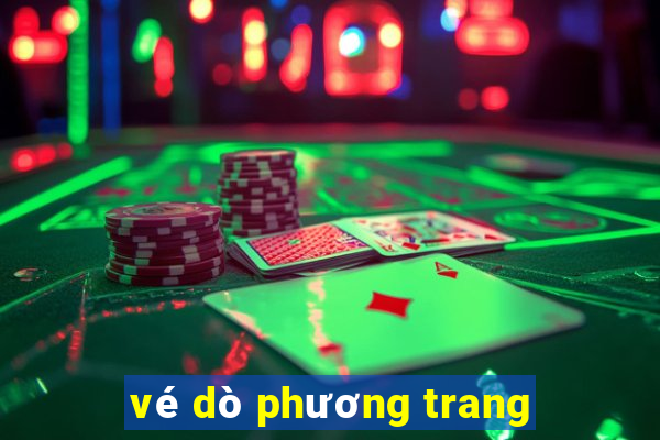 vé dò phương trang