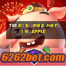 703 Xổ số ứng dụng tải về Apple