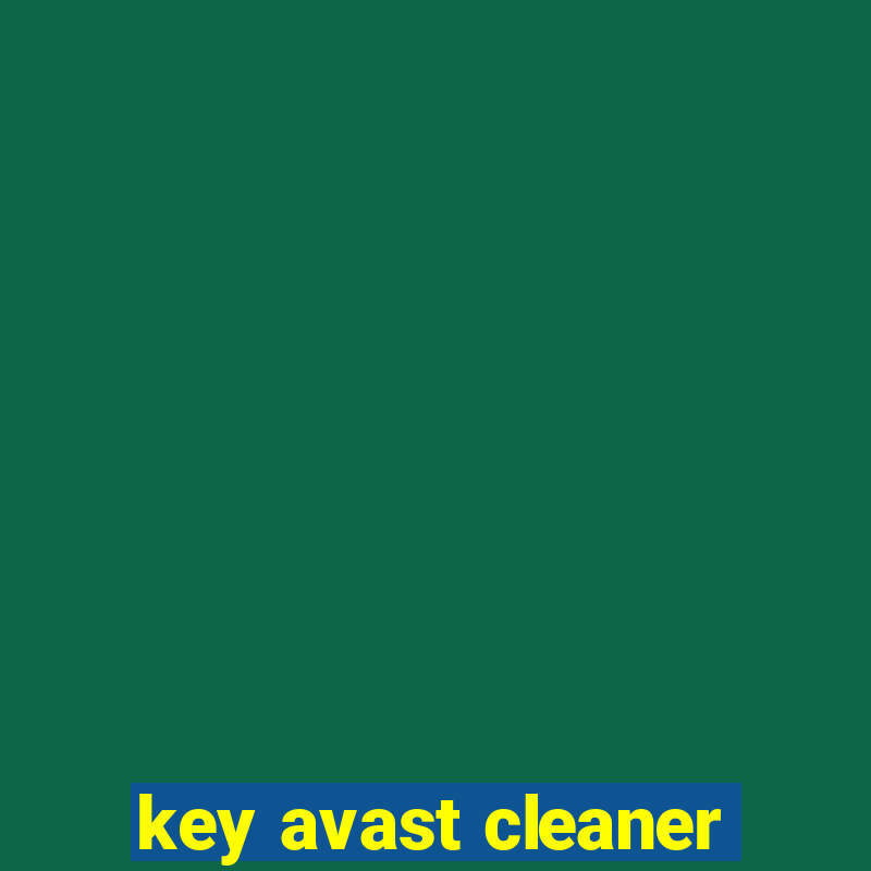 key avast cleaner