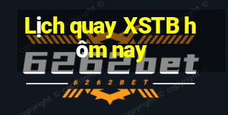 Lịch quay XSTB hôm nay