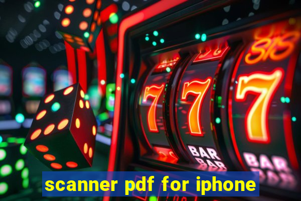 scanner pdf for iphone