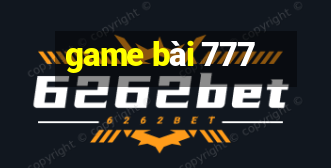 game bài 777