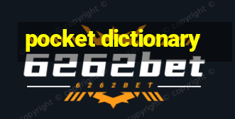 pocket dictionary