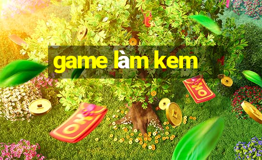 game làm kem