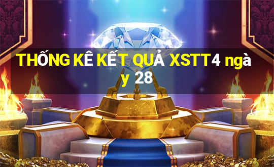 THỐNG KÊ KẾT QUẢ XSTT4 ngày 28