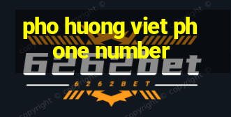 pho huong viet phone number