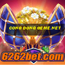 cong dong geme.net