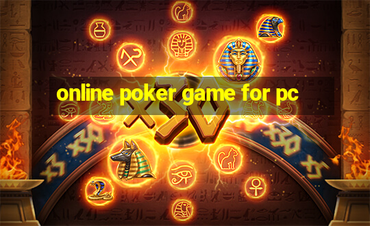 online poker game for pc