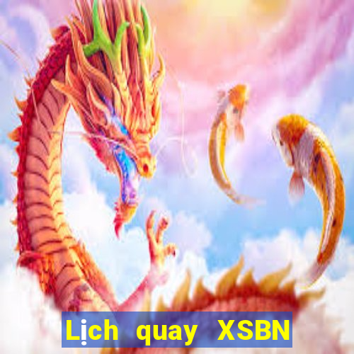 Lịch quay XSBN Thứ 6