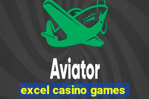 excel casino games